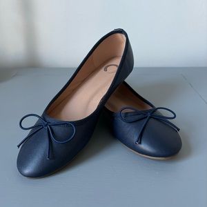Vika Navy Ballet Flats